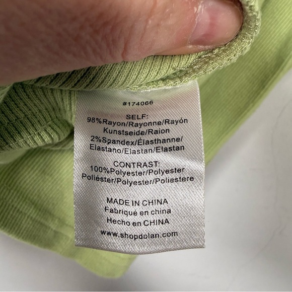 Anthropologie Dolan Light Green Ruffle Sleeve Blouse, Size XS, Great Condition! - Picture 8 of 12